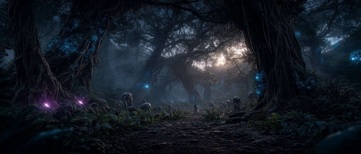 Zone art: Alien Jungle Fringe